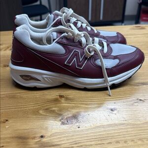 New Balance 498v2 Burgundy Pre Owned